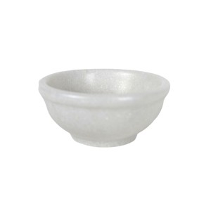 3 Inch White Marble Serving Bowl by Foreside Home & Garden - 1 of 4