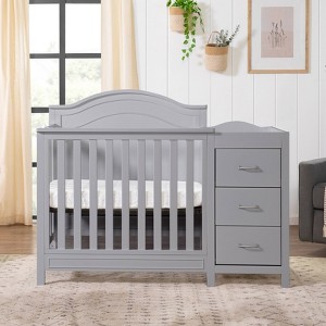 DaVinci Charlie 4-in-1 Convertible Mini Crib & Changer - 1 of 4