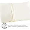 Whisper Organics, Pillow Protector 100% Cotton Pillow Encasements with Zipper, GOTS Certified, Ivory Colored - image 4 of 4