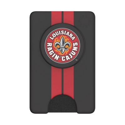 NCAA Louisiana Ragin' Cajuns PopSockets PopWallet+ (with PopTop)