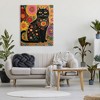 Stupell Industries Cat with Patterned Florals Canvas Wall Art - 2 of 4