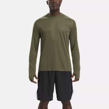 Reebok Training Long Sleeve Tech T-Shirt Mens Athletic T-Shirts