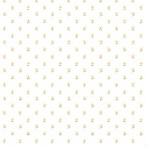 Laura Ashley Wood Violet Ochre Yellow Wallpaper - 1 of 4