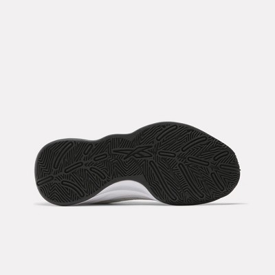 Reebok Press Basketball Shoes Size M 5.5 / W 7 White/Core Black/Barely Grey — фото 5