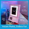 HP Sprocket Photobooth 3x4" Photo Printer, Bundle w/Zink Paper, Case, Screen Protector & More - 2 of 4