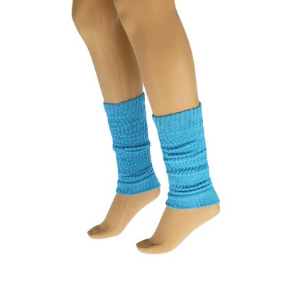 Retro-Inspired Cotton Leg Warmers for Women Soft, Stretchy, 20” Long Knit Warmers 1 Pair