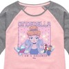 Girls' - Disney - Cinderella I Am A Dreamer Shirt Tail Raglan Graphic T-shirt - 2 of 3