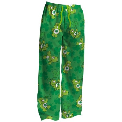 Men's Care Bears Pajama Pants - Green L