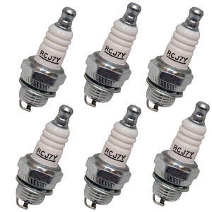 Champion 6 Pack of Genuine OEM Spark Plugs - RCJ7Y-6PK - 1 of 3