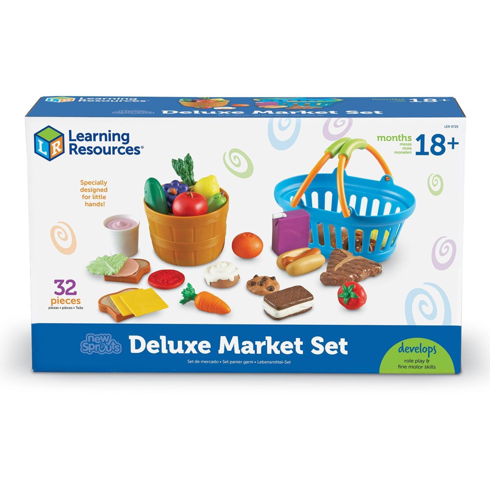 UPC 765023097252 product image for Learning Resources New Sprouts Deluxe Market Set | upcitemdb.com