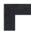 32" x 26" Non-Beveled Shiplap Navy Wood Bathroom Wall Mirror - Amanti Art: Modern Rectangle, Wall Mount, Wood Frame - 3 of 4