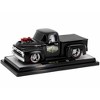 1956 Ford F-100 Pickup Truck Matt Black "Lunati Bootlegger" Limited Edition to 6550 pieces 1/24 Diecast Model Car by M2 Machines - 2 of 3