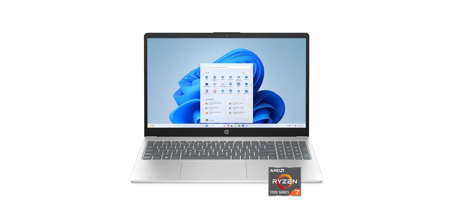 HP 15.6" Full HD Laptop, AMD Ryzen 7 5825U, 16GB RAM, 1TB SSD, Windows 11 Home