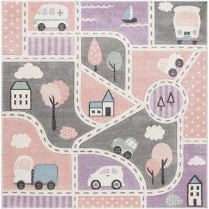 Carousel Kids CRK193 Power Loomed Indoor Rugs - Safavieh Kids - 1 of 4