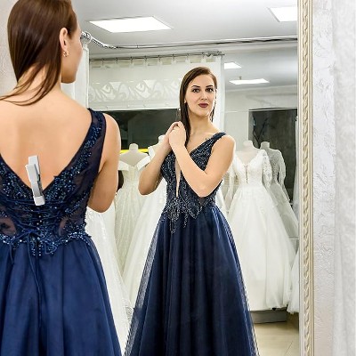 Akoasm 4-Piece Heavy-Duty Garment Clips for Wedding Dress Fitting Mannequins-Silver