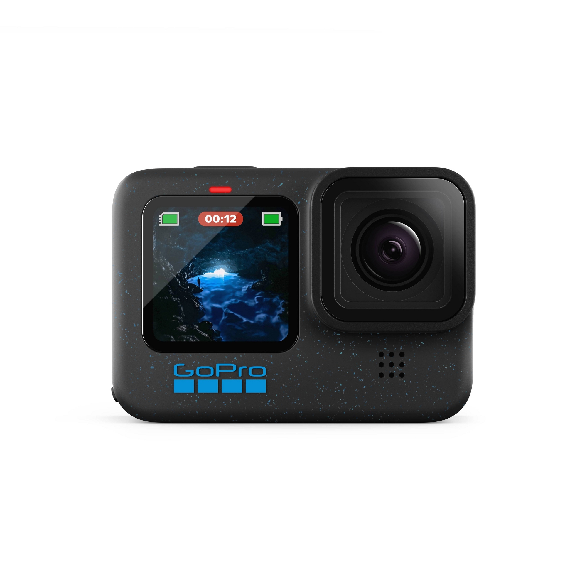 GoPro HERO12 - Black: 5.3K Resolution, 27MP, USB-C, No View Finder