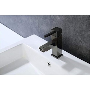 Legion Furniture UPC Faucet With Drain-Glossy Black - 1 of 4