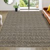 Washable Runner Rug Rug Runners for Hallways Non Slip Entryway Rug Modern Farmhouse Kitchen Runner Rug Neutral Accent Rug Low Pile Floor Carpet - 2 of 4