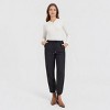 Women's Mid-Rise Tapered Leg Quilted Drawcord Joggers - A New Day™ - 4 of 4