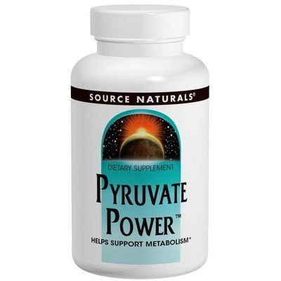 Pyruvate Power 750mg by Source Naturals, Inc.  -  60 Capsule