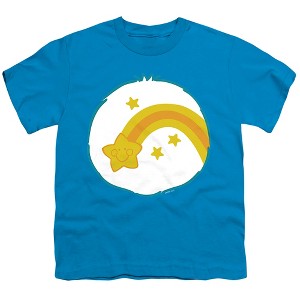 Care Bears Wish Belly Kids T Shirt For Youth  Turquoise  X Large - 1 of 4