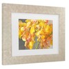 Trademark Fine Art - Danhui Nai Orchid Dreaming Crop Matted Framed Art - 3 of 4
