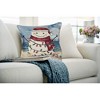 Liora Manne Marina Holiday Indoor/Outdoor Pillow.. - 2 of 4