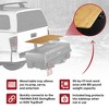 YAKIMA EXO BackDeck Table Top Mount Accessory for EXO SwingBase or EXO TopShelf Hitch Cargo Carrier Base Rack System, Tabletop Only - 2 of 4