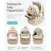Teen Girls Backpack Middle High School Bag, College Backpack for Work Commuter, Aesthetic Bookbag for Students - 4 of 4