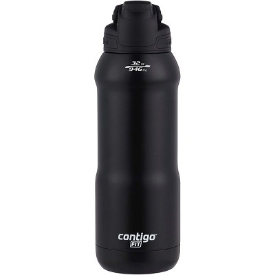 Contigo 32 Oz. Fit Autoseal Insulated Stainless Steel Water Bottle : Target