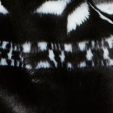 black snowflake fair isle