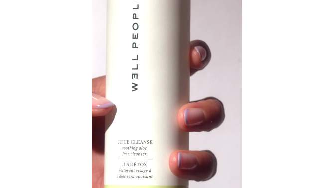 Well People Juice Cleanse Soothing Aloe Face Cleanser - 3.78 fl oz, 2 of 10, play video