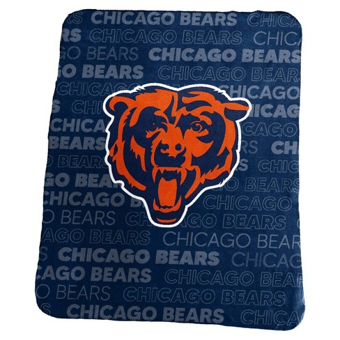 NFL Retro Chicago Bears 3'0 X 5'0 Navy Plush Rug - 32567