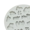 Unique Bargains Candy Making Moulds 19-Cavity Cute Candy Mould Hand Wash 4.8"x0.43" 1 Pc - 4 of 4