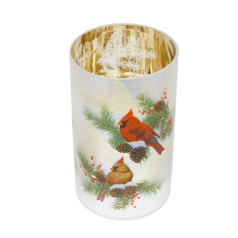 C&F Home Cardinals Glass Container Large, 2 of 5