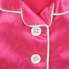 Sophia’s Satin Pajama Set with Slippers for 18" Dolls, Hot Pink - 4 of 4