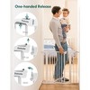 PressGuard C5 | Expandable Pressure Mounted No Drilling Baby Gate for Stairs - 3 of 4