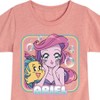 Girls' - Disney - Surprise Ariel & Flounder Fitted Short Sleeve Graphic T-Shirt - 2 of 4