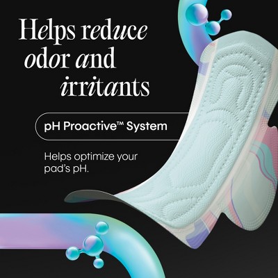 Kotex BioCare Ultra-Thin Heavy Absorbency Pads with Wings - 24ct