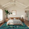 Washable Area Rug Modern Jungle Animal Accent Rug - 4 of 4