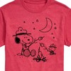 Men's - Peanuts - Snoopy and Woodstock Campfire S'mores Short Sleeve Graphic T-Shirt - 2 of 4