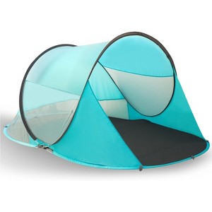 Zone Tech Instant Pop Up Beach Tent Canopy - Portable Sun Shade Shelter 2-3 person with Carry Bag for Outdoor Activities - 1 of 4