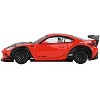 Toyota GR86 "LB-Nation - Liberty Walk" Red with Carbon Hood Limited Edition 1/64 Diecast Model Car by Mini GT - 2 of 4
