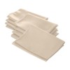 Slickblue Polyester Poplin Napkins 18"x18", Serged Edge, Event or Daily Table Use, 41 Color Options – Set of 4 or 10 - 2 of 4