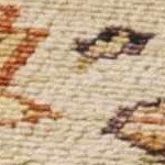 aqua, tan, ivory, brick red, teal