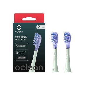 Oclean Ultra Series brush head refills, FlexFit Tech with unique bristles combination, delicate tongue cleaner,
FDA compliant material, - 1 of 4