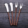 Inox Artisans Medicki Cheese Fork & Spreader 4 Pc. Set - image 3 of 4