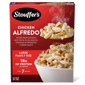 Stouffer's Chicken Alfredo Pasta Frozen Family Dinner - 57oz - 1 of 4