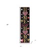 HomeRoots 36" Black Gold And Pink Solid Wood Home Sweet Valentine's Day Porch Sign - 3 of 4