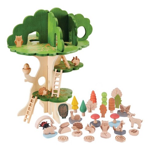 Learning Advantage Woodland Trail Treehouse & Woodland Trail Accessory Set - image 1 of 4